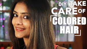 If you are looking for tips on colored natural hair, you have come to the right place. Diy How To Take Care Of Colored Hair Hair Care Routine Home Remedies Hack Foxy Makeup Youtube