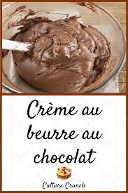 Creme Au Beurre Au Chocolat La Recette Facile Creme Au Beurre Chocolat Chocolat Recette