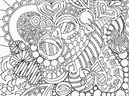 The more you focus on mix and matching relaxing colors like blue, green, and purple, the better you will feel at the end of your coloring. Abstract Printable Coloring Pages For Teenagers Coloring4free Coloring4free Com