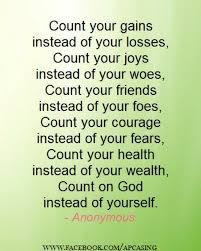 Check spelling or type a new query. Counting Blessings Quotes Quotesgram