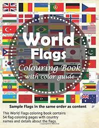 Your child will love coloring his favorite zoo animals. World Flags Colouring Book With Colour Guides A Great Book For Playing And Learning About Flags Of The World And Geography For Kids Melvin Payne Amazon Es Libros