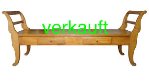 Back to home page return to top. Verkauft Biedermeier Bank Mit 2 Schubladen Kirschbaum Edeltrodel Antike Mobel