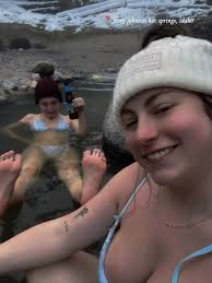 discovered my very first hot spring deep in the mountains of wyoming!  definitely never felt like more of a mountain mermaid <3