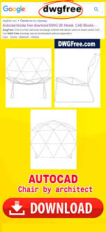 Chair By Architect Dwg Download Autocad Blocks Model Autocad Autocad Architect Autocad Drawing