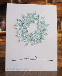 Good instructions on creating greeting cards, especially in the comfort of your own home. Soft And Simple Christmas Card Christmas Card Crafts Christmas Cards Handmade Christmas Cards To Make