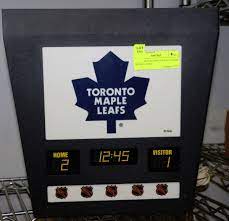 New and used items, cars, real estate, jobs, services, vacation rentals and more virtually anywhere in. Maple Leafs Scoreboard Light Vintage Nhl Toronto Maple Leafs Scoreboard Man Cave Hanging Ceiling Lamp Light Toronto Maple Leafs Fixtures Tab Is Showing Last 100 Hockey Matches With Statistics And