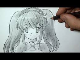 Coloriage visage femme facile et dessin gratuit à imprimer. Comment Dessiner Un Visage Manga Fille Tutoriel 3 Youtube