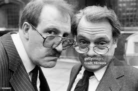 Actor David Jason, right, and Gordon Kaye are nominated for the 1985...  News Photo