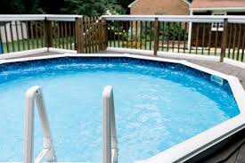 Get rid of that wobbly a frame pool ladder. 12 Above Ground Swimming Pool Designs