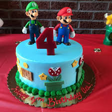 Add the super mario cake topper to your cake and then serve your guests on the luigi dessert plates. Supermario Birthday Cake Mario Mariobros Chocolatechip Luigi Four Birthdaycake Gamer Nintendo Mario Birthday Cake Boy Birthday Cake Mario Bros Cake