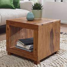 Er ist grau lackiert, die obere ebene ist drehbar, was. Finebuy Couchtisch Fb36839 Sheesham Massiv Holz Couchtisch 50 X 50 Cm Wohnzimmer Tisch Design Dunkel Braun Landhaus Stil Beistelltisch Natur Produkt Echtholz Unikat Quadratisch Wohnzimmermobel Modern Massivholzmobel Fsc Mix Online Kaufen Otto