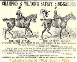 Champion & Wilton Safety Side Saddle advertisement | Horse posters ...