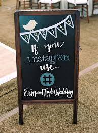 10 Great Ideas To Hashtag Your Wedding With Instagram Elegantweddinginvites Com Blog Wedding Ceremony Signs Bird Themed Wedding Wedding Hashtag