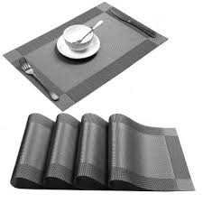 Hay grandes juegos de mesa que todos conocemos. Juego De 4 Manteles Individuales Antideslizante De Lujo De Pvc Lavable Manteles Mesa De Comedor Durable