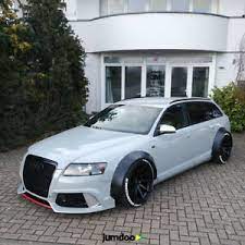 Fender Flares For Audi A6 Concave Wide Body Wheel Arches Avant C6 C7 4 3 4pcs Ebay