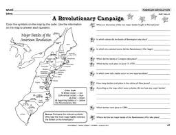 A Revolutionary Campaign Lesson Plans The Mailbox Social Studies Worksheets Social Studies Middle School Social Studies