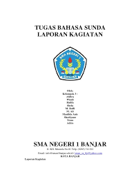 Laporan kegiatan biasanya memakai bahasa indonesia dalam penulisannya, namun ada beberapa organisasi juga menuliskan laporan kegiatan dalam bahasa daerah, salah satunya adalah bahasa sunda. Laporan Kegiatan Dalam Bahasa Sunda Seputar Laporan