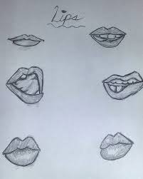 100 Drawings Of Lips Mouths Teeth Lips Drawing Teeth Drawing Step By Step Drawing
