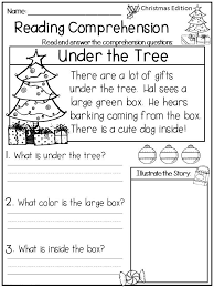 In this series, readers are tested on their ability to. 1st Grade English Worksheets Best Coloring Pages For Kids Christmas Reading Comprehension 1st Grade Reading Worksheets Reading Comprehension Worksheets