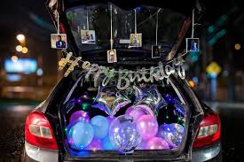 Looking for 75th birthday party decorations that are sure to wow? Cherishx Com Car Dikki Birthday Decoration Items With Bunting 2 Silver Foil 2 Confetti 5 Led And 25 Pink Blue Purple Balloons 35 Combo Easy To Use Material Amazon In Toys Games