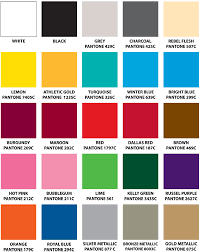 Mixed Colors Chart Ink Color Chart Red Color Chart