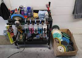Clean Cart Happy Detailer I M A Buffer At A High Volume Shop Autodetailing Detailing Mobiledeta Car Detail Shop Car Detailing Tools Automotive Detailing