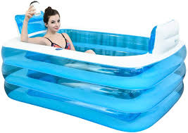 Get it as soon as thu, jul 29. Buy Xl Blue Color Inflatable Bathtub Plastic Portable Foldable Bathtub Soaking Bathtub Home Spa Bath 160x120x60cm Online In Taiwan B07gljy16p
