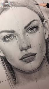 How to draw face for Beginners/ EASY WAY TO DRAW A REALISTIC FACE