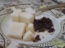 Nasi himpit (atau nasi impit) atau nasi kapit merupakan sejenis makanan tradisional malaysia dari beras yang sering dimakan bersama kuah kacang. Makanan Tradisi Terengganu Nasi Impit Sambal Hitam Dari Dapur Kak Tie