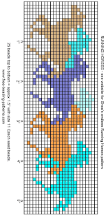 Unique cross stitch patterns for modern cross stitchers. Bead Pattern Can Use For Cross Stitch Loom Beading Beading Patterns Bead Loom Bracelets