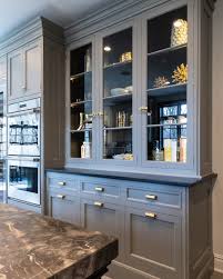 Hand Painted Scullery Collection With Brushed Brass Latches And Pulls Kitchen Style Farmhouse Style Kitchen New Kitchen Cabinets