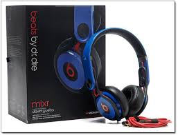 Dre mixr headphones (david guetta edition). Monster Beats Mixr Blue Headphones Dj Audio 123dj Com