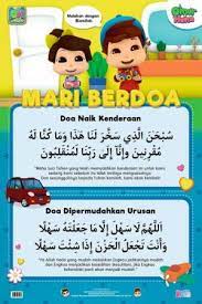 Grup Buku Karangkraf Poster Mari Berdoa Doa Naik Kenderaan Dipermudahkan Urusan Ar