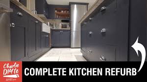 how to paint cabinets & fit new knobs