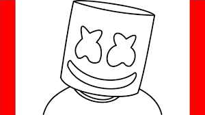 I use a black marker to show the picture better, but it will be easier to begin drawing with a pencil. Download How To Draw Marshmello Mp4 3gp Naijagreenmovies Netnaija Fzmovies