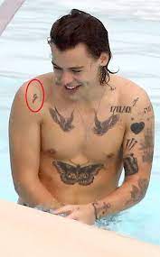 One direction musician attended the comedy show the late late show, leading james corden and sacrificed his forearm a new tattoo done. Harry Styles 52 Tattoos Their Meanings Body Art Guru