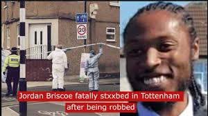 jordan briscoe fatally stxxbed in tottenham after being robbed #truecrime