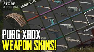 What skin are you most hyped about? Pubg Xbox Weapon Skins G Coin And Pts Info Playerunknown S Battlegrounds Youtube