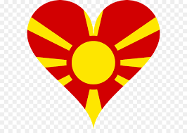 The sun has eight rays, emerging from the sun disk, thickening towards the end. Flagge Von Nordmakedonien Nationalflagge Karte Sozialistische Republik Mazedonien Mazedonisch Png Herunterladen 640 621 Kostenlos Transparent Gelb Png Herunterladen