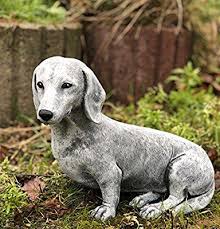 Garden Ornament Dachshund Made Of Stone Frost Resistant Amazon Co Uk Garden Outdoors Dachshund Quotes Dachshund Dachshund Love
