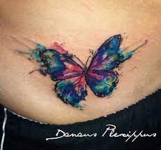 Watercolor Tattoo Butterfly Full Color Watercolor Butterfly Tattoo Butterfly Tattoo Watercolor Tattoo Flower