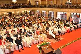 A special screening of the 100th episode of Mann Ki Baat takes place in Raj  Bhawan, Mumbai