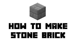 Stone bricks and its variants are now defined via block states rather than by numerical metadata. Minecraft How To Make Stone Brick Youtube