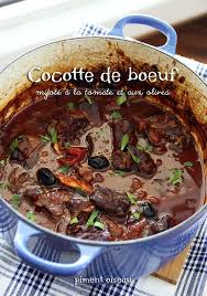 Cocotte De Boeuf Mijote A La Tomate Et Aux Olives Piment Oiseau