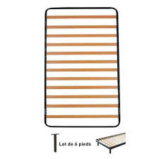 Retrouvez nos modèles de sommier à lattes parmi des centaines d'articles sur bhv.fr ! Sommier A Lattes Avec Pied Pour Lit 140 Kitea Sommiers Maroc Office Supplies Office