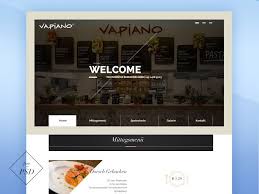 Restaurant Mockup Psd Freebbble Website Mockup Templates Website Mockup Restaurant Website
