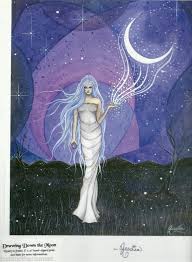 Drawing Down The Moon Drawing Down The Moon Fairy Art Wiccan Art