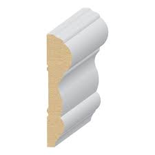 Plastibec's engineered vinyl may be sawed, nailed or glued like wood. 11 16 X 3 Inch Mdf Colonial Chair Rail Mdf Chair Rail Mission Moulding