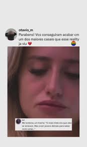 Fãs do casal Bruna e Gabriel lamentam o término dos dois. O que acharam?  #globoplay #tvglobo #bbb23