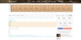 Equipped with a powerful audio engine, it makes writing music easier, and it constitutes an essential tool for guitarists. Create And Playback Guitar Tabs Bass Piano Ukulele Mandolin Online Guitar Tab Maker Acousterr